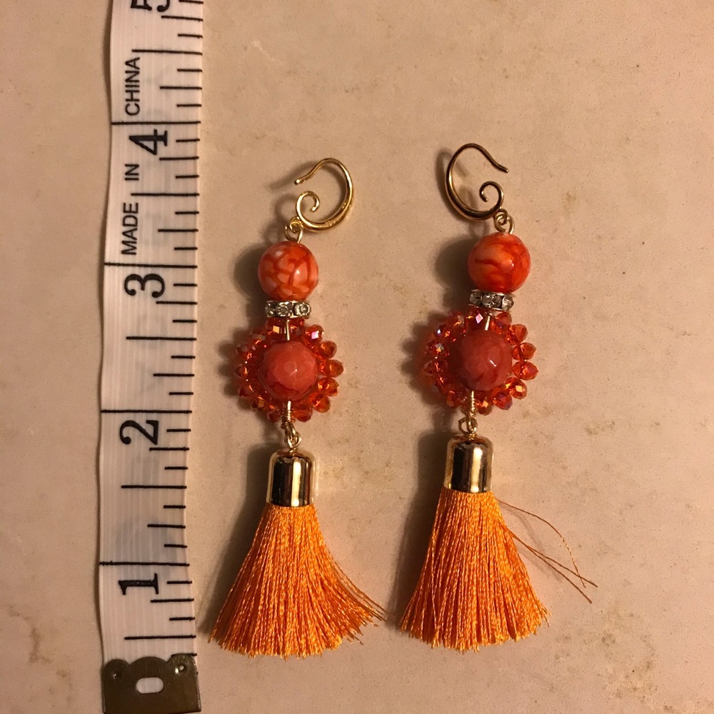 🖐HANDMADE EARRINGS 🖐 - Picture 4 of 4